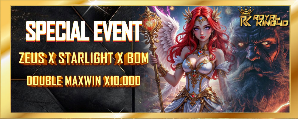 Event Zeus , Starlight Princess & Sweet Bonanza MA